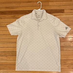 Adidas Men's White Polo Shirt